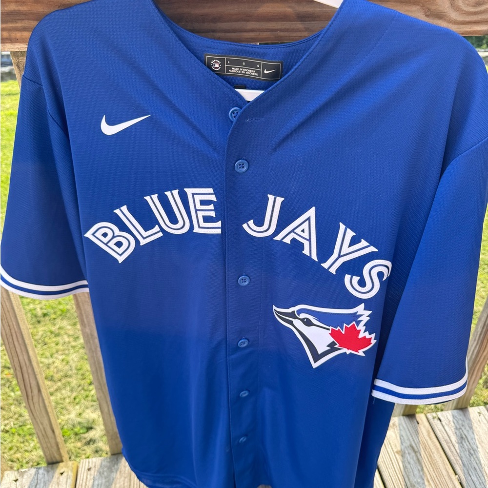 Nike Blue Jays Blue Jersey